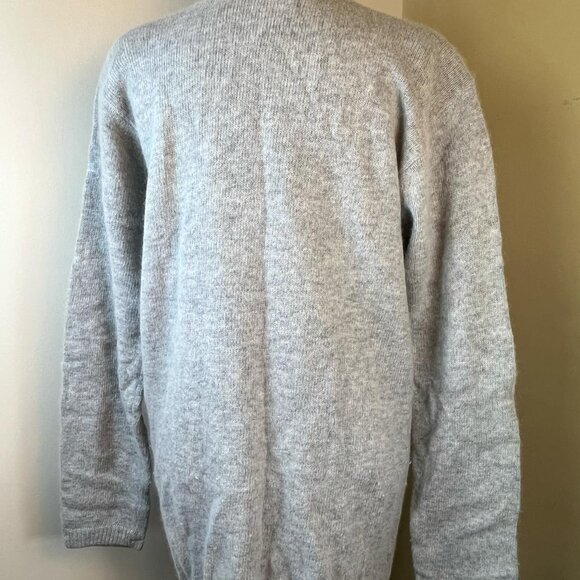 Vintage Yarnworks Lambswool Angora Blend Open Front Cardgan 90s Y2K Lagenlook - Picture 8 of 8